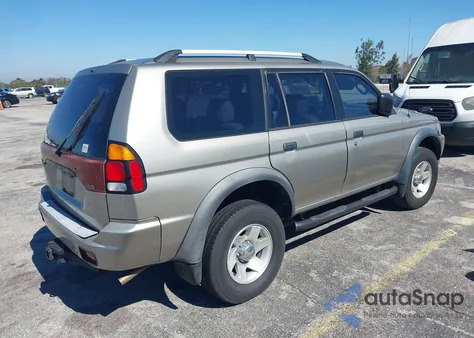 2004 Mitsubishi Montero Sport Ls из США, поврежденный, VIN JA4LS21R64J004239